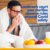 Landmark court case clarifies absence rules around Covid safety says Haslers