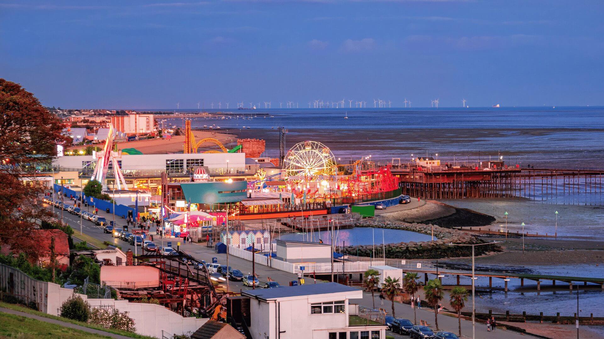 View of Southend Promenade